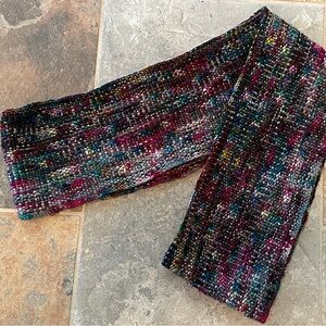 🧶 Hand knit infinity scarf, 64”long (32”/side), can be worn as is or doubled